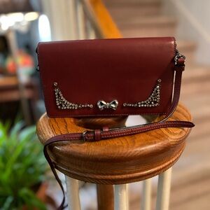 Coach x Selena Gomez 2018 Crossbody with detachable shoulder strap.  Like-New